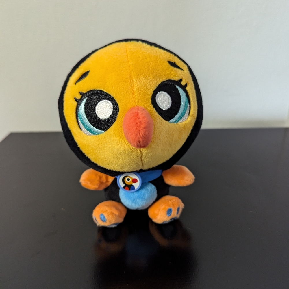 The Dodo Loveables. Cute Plush Toy Bird with Big Eyes. And Head. 6 Inches Tall.